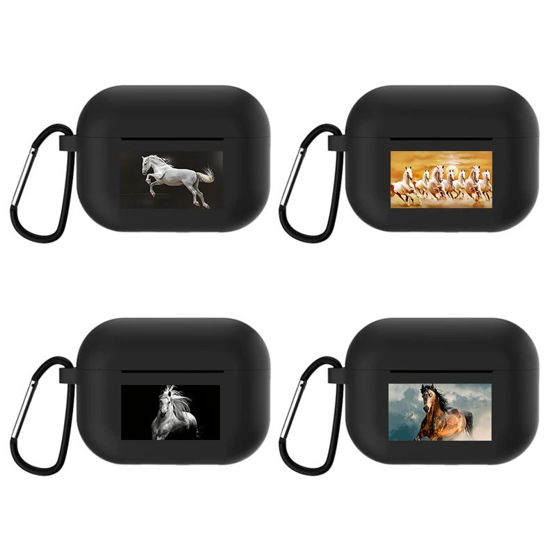 Horse Great Beauty Galloping Per Apple Airpods 1 O 2 Cover Antiurto Per Apple Airpods 3 Pro Airpods Pro2 Custodie Per Auricolari Capas