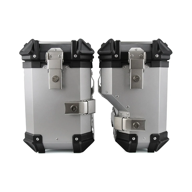 38L CRF1000L Universal Side Case Luggage Box For Honda Africa Twin CRF1100L ADV Motorcycle Right Side of Exhaust Aluminum Boxs motorcycle luggage bag