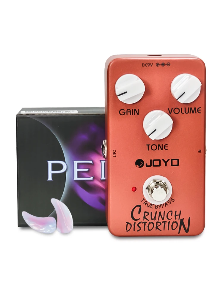 

JOYO Искажение Гитарная педаль JF-03 crunch Distortion Гитарные эффекты Моноблок эффектов Доступно Питание от батареи