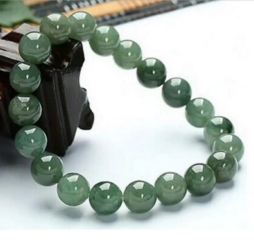 

Fashion jewelry Certified Green 100% Natural a Jade Jadeite Bangle Bracelet