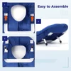 Blue Face Down Sleep Retinal Detachment Recovery Pillow Face Down Pillow For Eye Surgery Prone Pillow Cushion Face Down Pillow 4