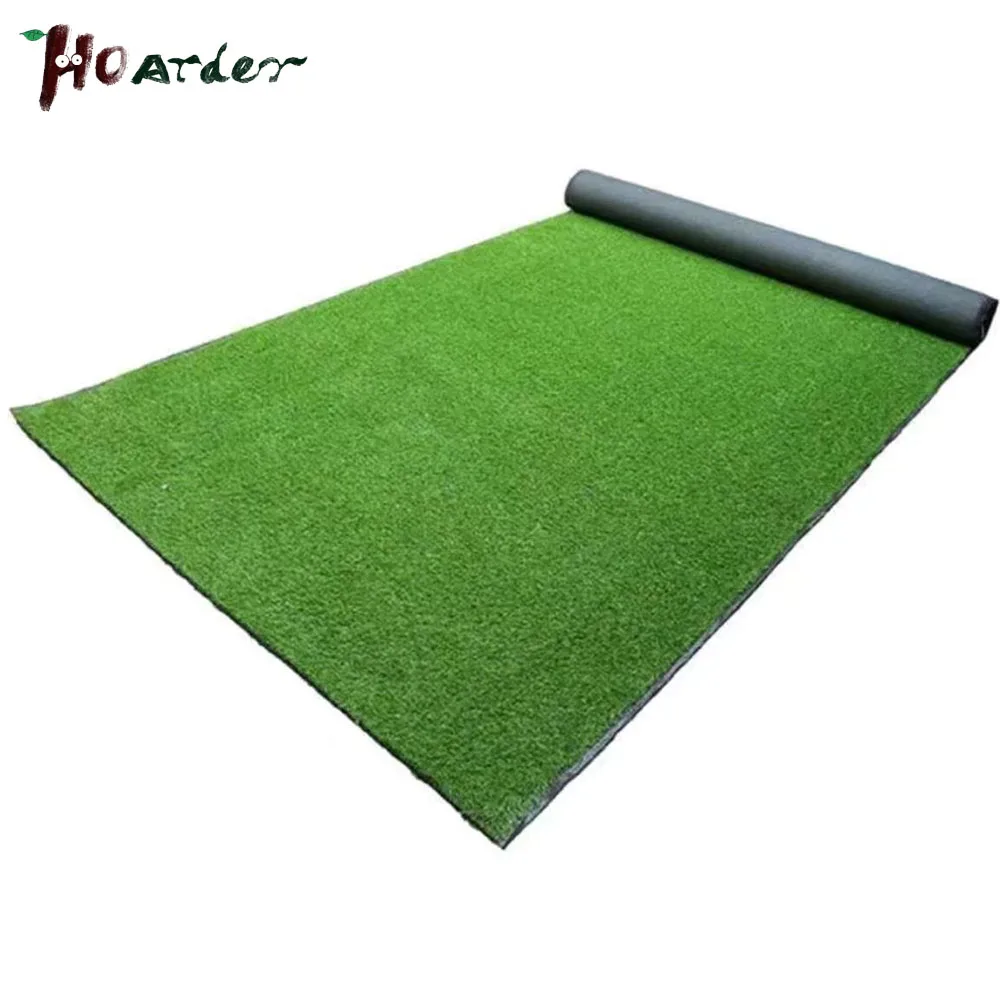 Artificial Grass Carpet PP + PE 2cm Thickness Green Fake Synthetic Garden Landscape Lawn Mat Turf 50CM*100cm/100cm/200cm Decorat