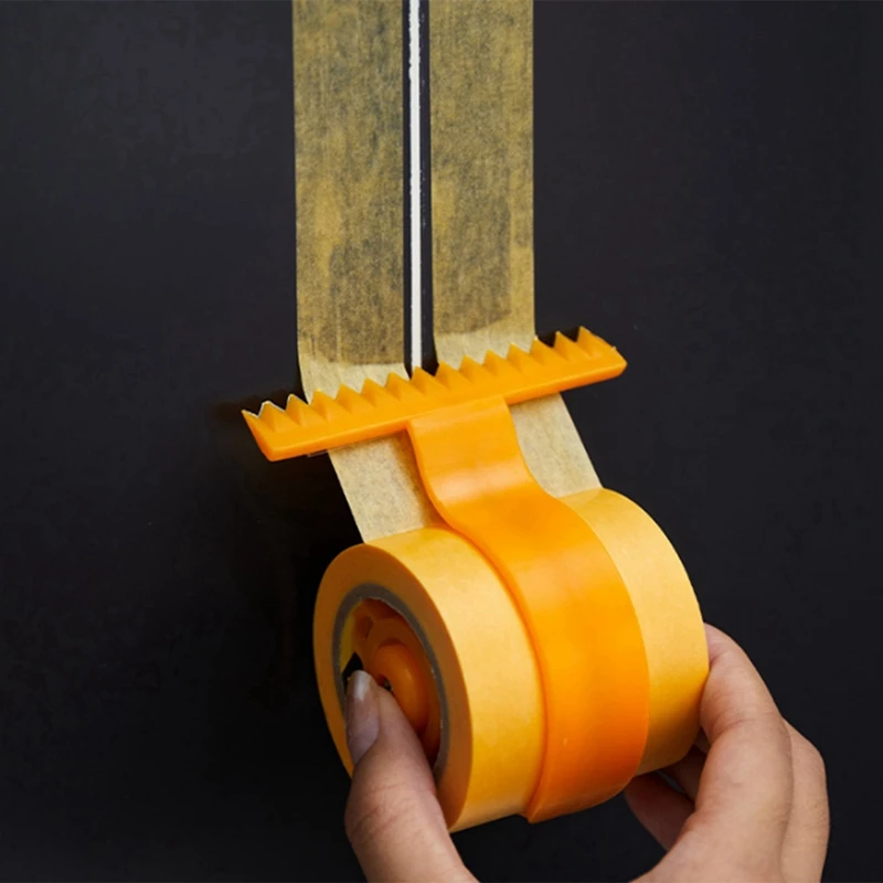 The Masking Paper Applicator Is Equipped With 10Pcs Masking Paper Gluing Auxiliary Tools For Kitchen And Floor Joints.