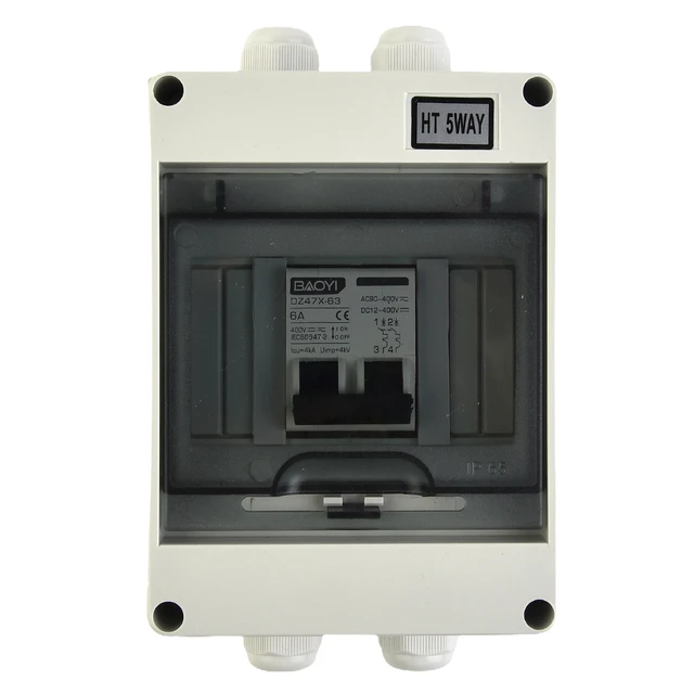PV Isolator Switch DC/AC 30A IP65 Disconnect Circuit Breaker For Solar  Panels