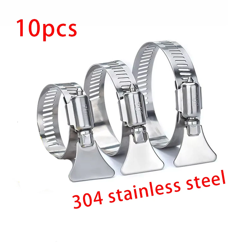 4 Abrazaderas Metálicas Ajustables 32-35 Mm: Acero Inoxidable 304 Para Mangueras, Tuberías De Agua, Gas Y Fontanería