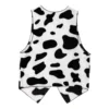 Men Cow Print Open Front Coat Jacket Vest Halloween Festival Hippie Costume Cowboy Cardigan Cosplay Party Fancy Dress Up 6