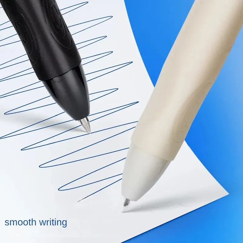 M&G 4pcs Hot Erasable Gel Pen Miffy Press Pen 0.5mm Black Student Cartoon Signature Pen Stationery 5