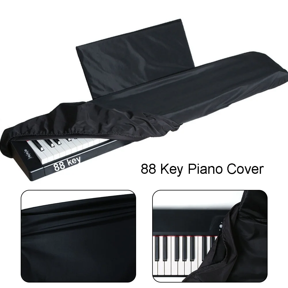 

88 Key Piano Cover Waterproof Electronic Digital Piano Keyboard Dust Cover 24x19x3cm Music Instruments Supplies Longlifespan