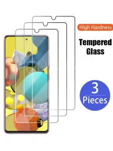Закаленное стекло 3 шт. для Samsung A12 A52 A32 A51 A50 A21S, Защитная пленка для Samsung Galaxy A32 A20 A10 A72 A71 A52 A12, стекло