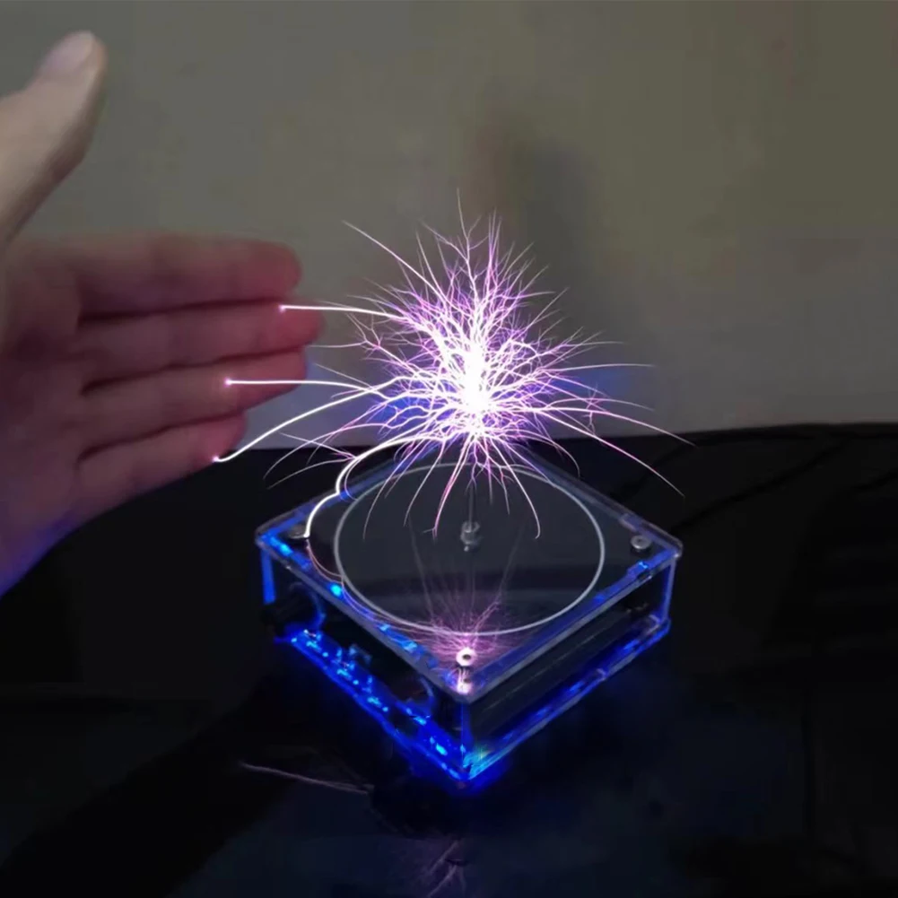 Wireless Tesla Coil Speaker Touchable Artificial Spark Science Experiment Tool