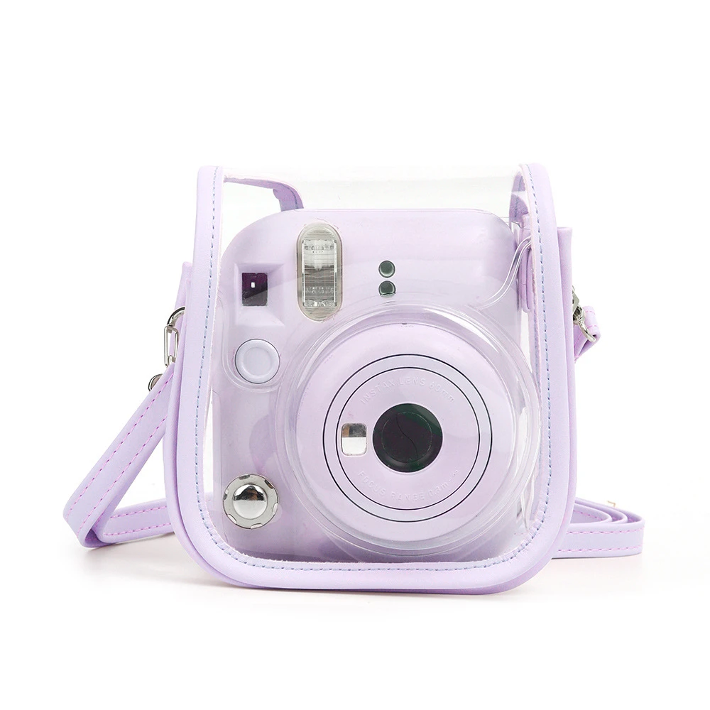 

Suitable For Instax Mini 12 Transparent Camera Bag, Fresh And Sweet Digital Camera Fit Storage Protection Bag