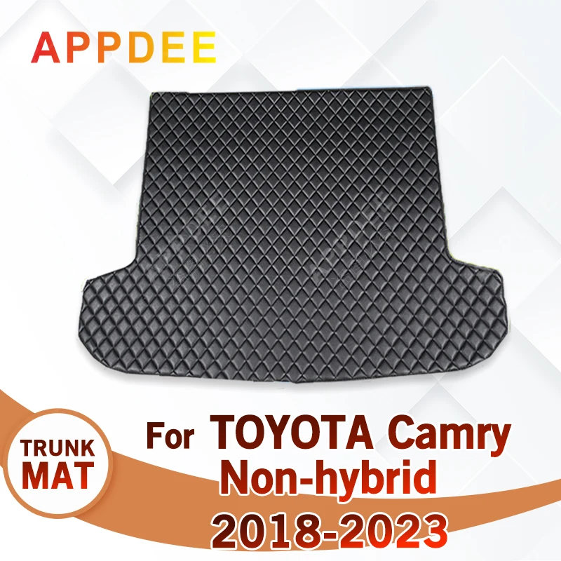

Коврик для багажника автомобиля для Toyota Camry, не гибридный, 2018, 2019, 2020, 2021, 2022, 2023, аксессуары для автомобиля на заказ, украшение интерьера автомобиля
