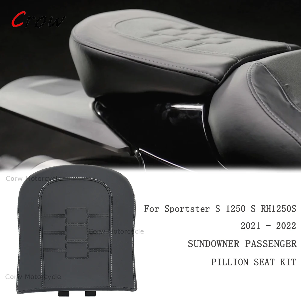 

Аксессуары для Sportster, заднее сиденье пассажирского пильва и спинки, заднее сиденье пассажирского сиденья для HD RH1250S, запчасти 2021 2022