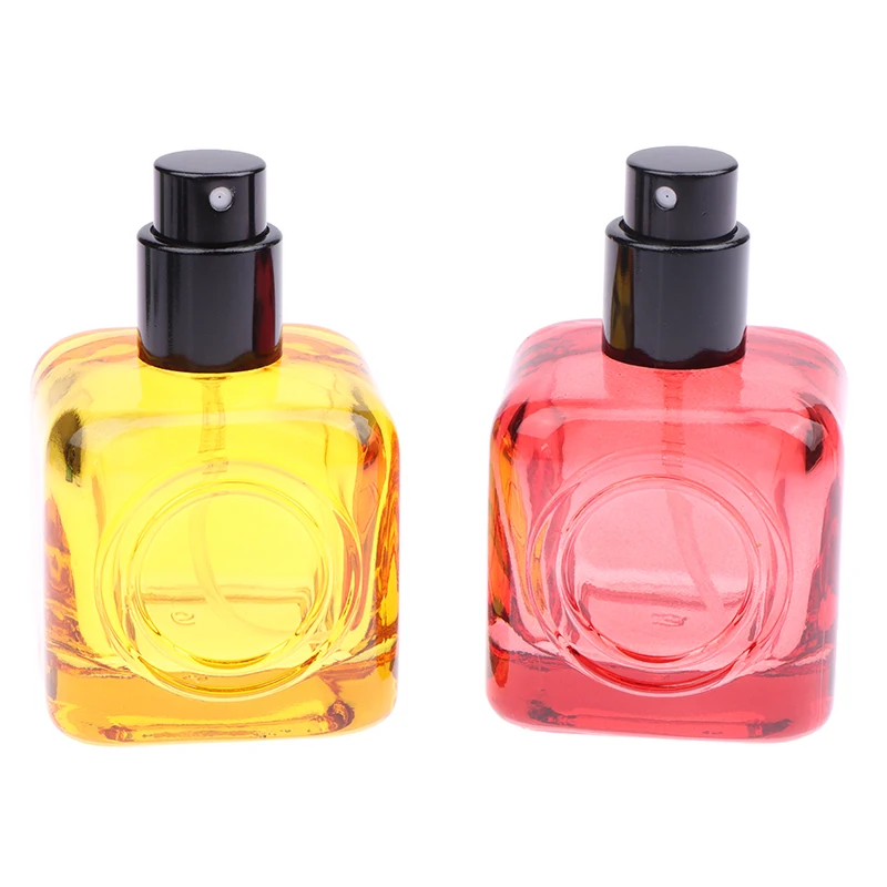여행용 빈 병, 유리 스프레이 병, 리필 가능한 향수병, 화장품 포장 병, 미스트 스프레이 병, 30ml, 1 개