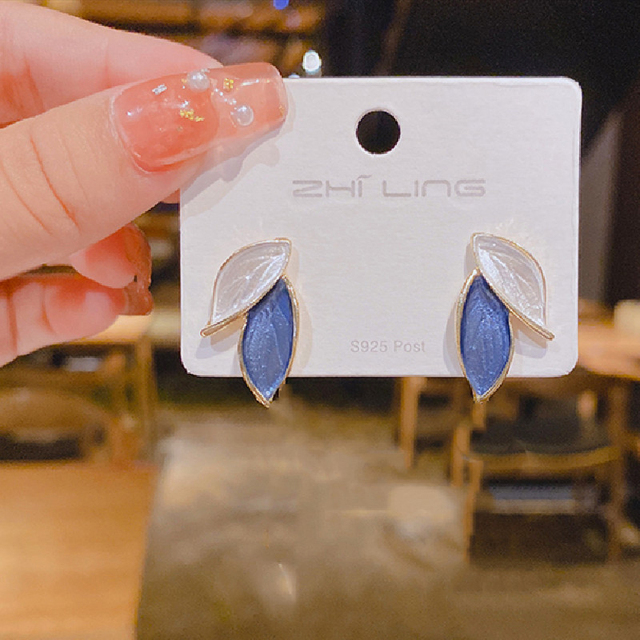 fashion contracted Heart Pearl fine earrings joker sweet elegant temperament Women Drop earrings