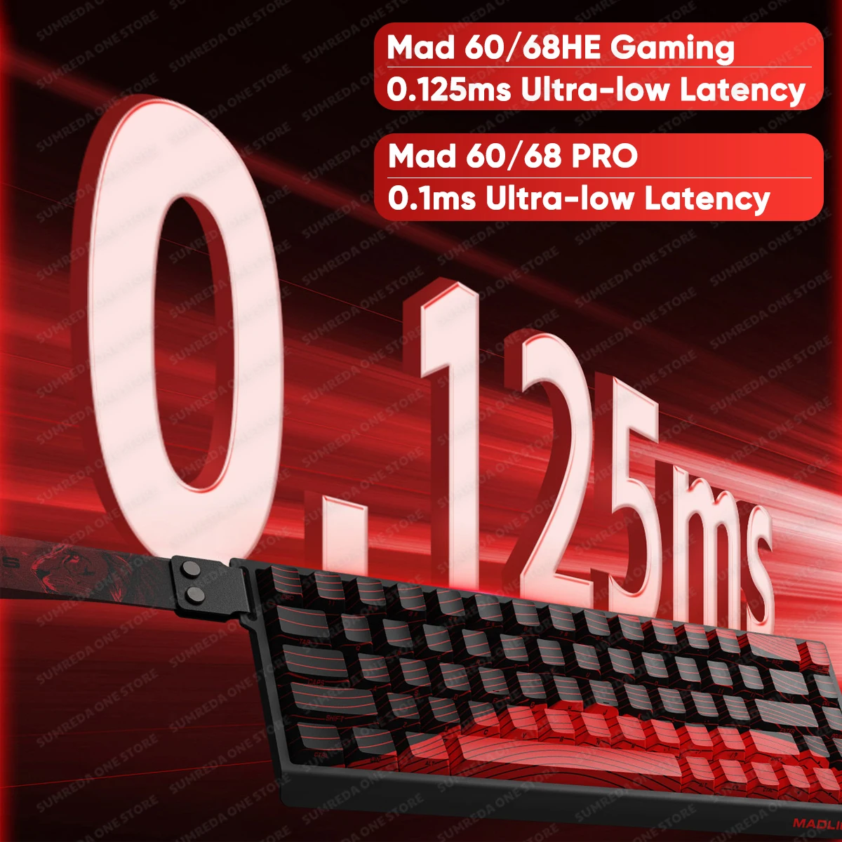 MADLIONS Mad 60he Mad60HE Mad 68HE Mechanical Keyboard Magnetic Switch Wired Hot Swap 8K Polling Rate Customized Gaming keyboard mechanical keyboard
