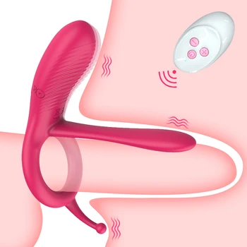 Factory Supply Wholesale Long Tongue Cock Sleeve Ring Vibrator for Men Penis Massager 10 Frequency Clitoral Anal Stimulation Erotic Sex Toys for Couples Long Tongue Cock Sleeve Ring Vibrator for Men Penis Massager 10 Frequency Clitoral Anal Stimulation Erotic