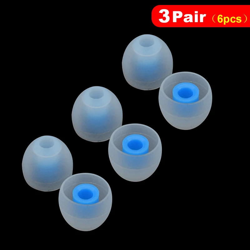 Premium Silicone Ear Tips for In-Ear Headphones - 10 Pairs (S, M, L)