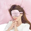 dropshipping 100% 3D Silk Sleep Mask Natural Sleeping Eye Mask Eyeshade Cover Shade Eye Patch Soft Portable Blindfold Travel 5