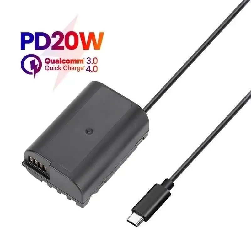 PD タイプ USB C DMW-BLK22 ダミーバッテリー電源アダプタパナソニック