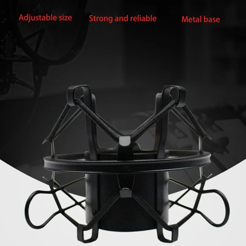 High Quality Spider Microphone Shock Mount Clip Holder Shockproof Stand For Audo Technica ATR 2500 AT AT2035