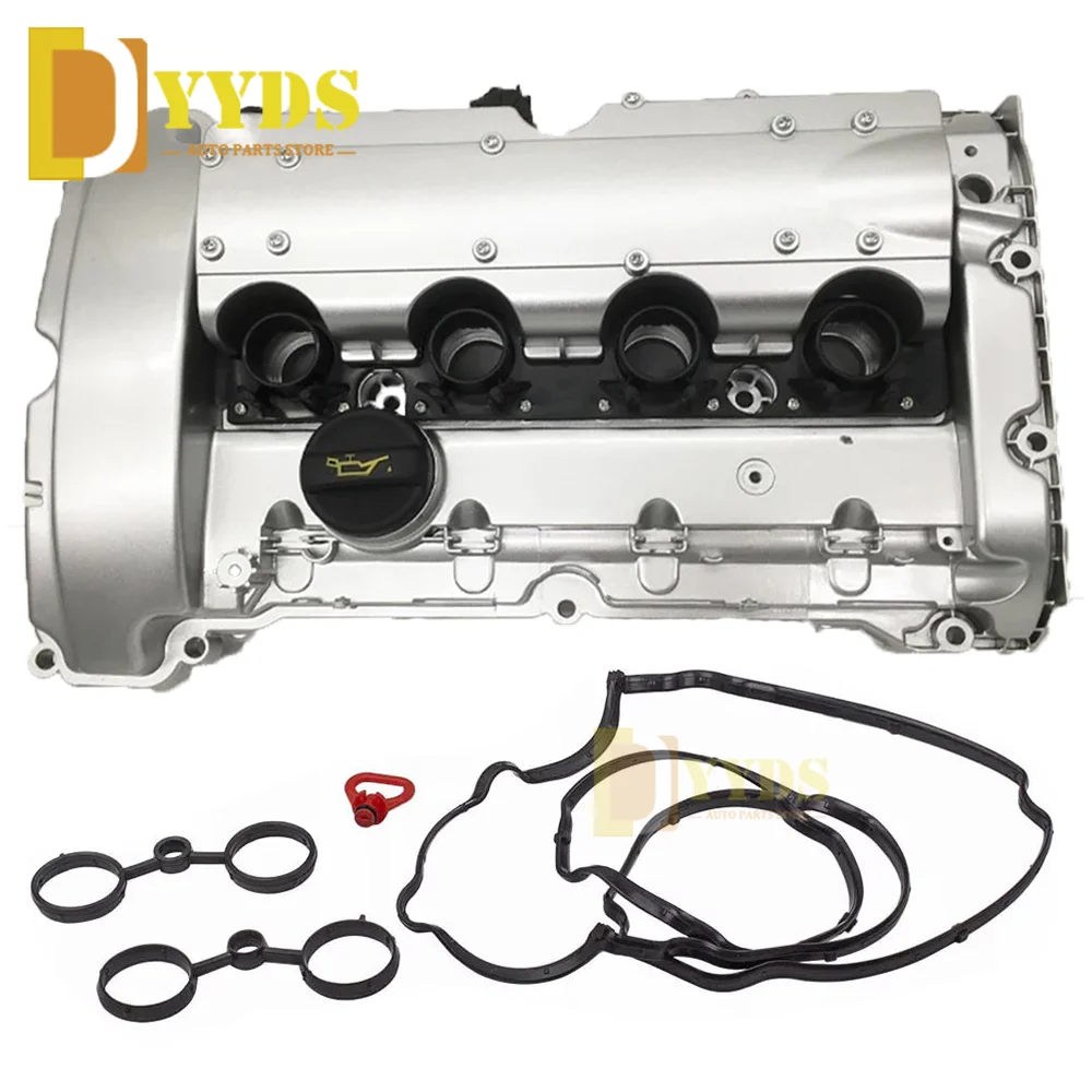 

Aluminium Engine Valve Cover V759886280 For Citroen C4 C5 DS3 DS4 DS5 Peugeot 207 208 308 508 1.6 THP Replace： V7 598 862 80