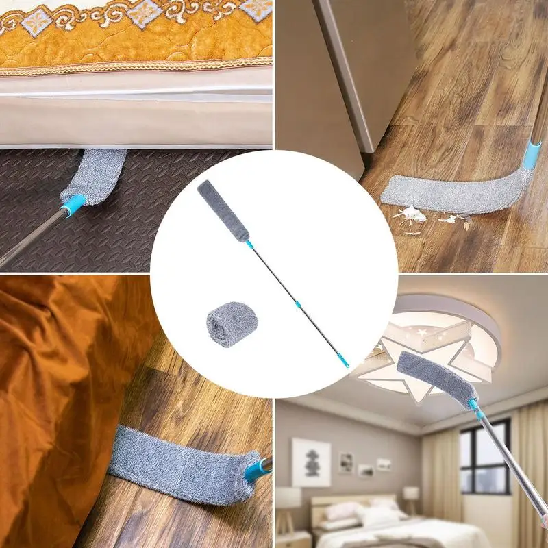 

Gap Dust Cleaner Retractable Dust Cleaning Brush Microfiber Dust Collector Extendable Handle Duster For Under Sofa Bed Furniture