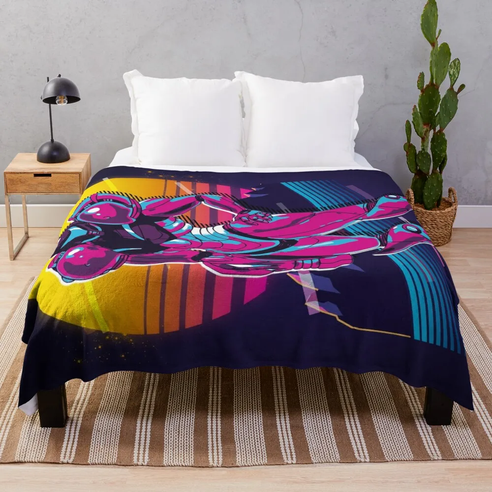 Samus - Metroid * 80S Retro * Coperta Da Tiro Coperta Mobile Coperta Addensata Di Lusso