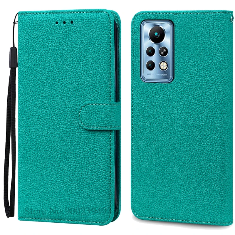 Leather Wallet Flip Case - Elegant Protective Cover