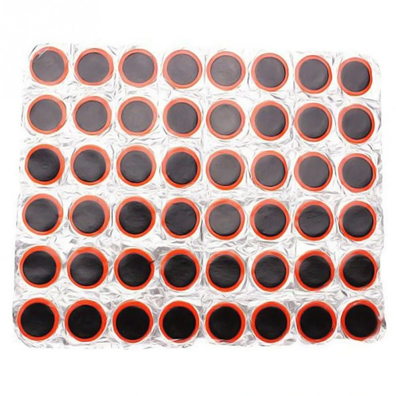 Bike Tire Patch 48PCS Bicycle Tyre Tube Puncture Repair Rubber Patches Set Inner Tube Quick Repairing Tyre Protection Patch Tool