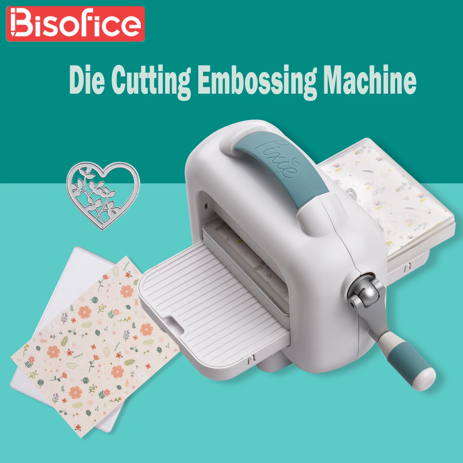 PortableDieCuttingEmbossingMachineManuaPaperCutterCardMaking