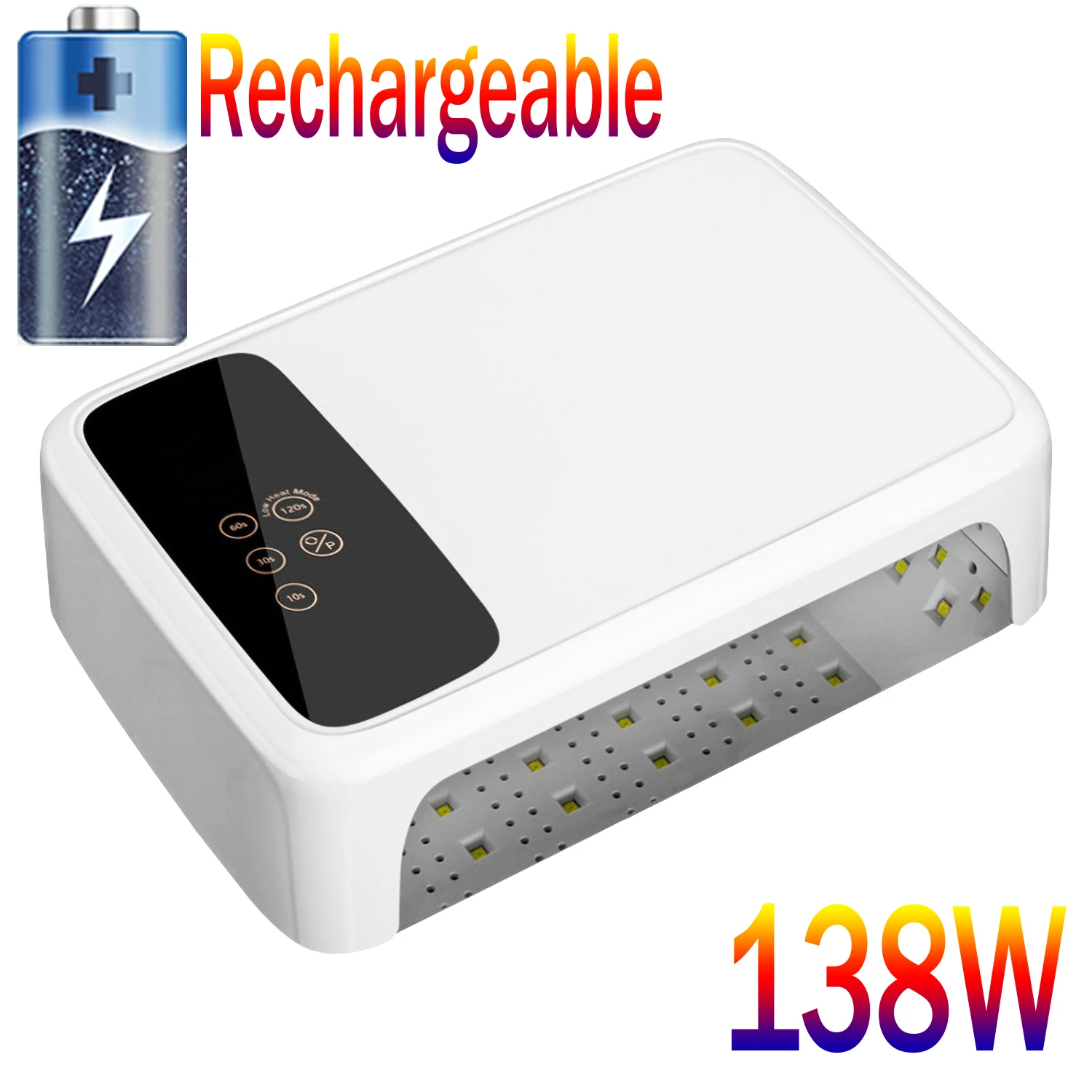 ワイヤレス Led ネイルランプ UV 72 ワット充電式 15600mAh