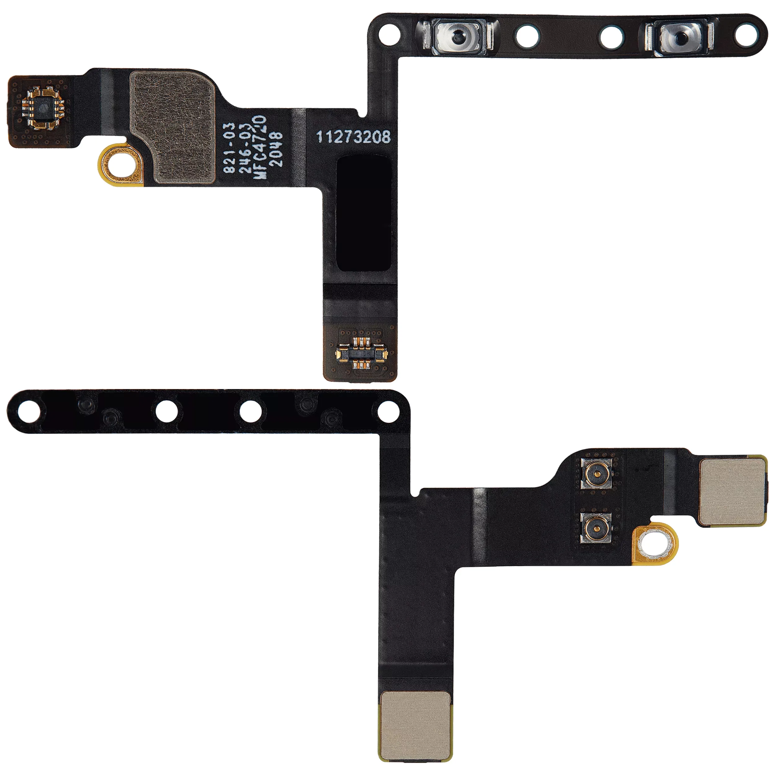 Cavo Flessibile Con Pulsante Volume Compatibile Per Ipad Pro 12.9 "5Th Gen (2021) (Versione 4G)