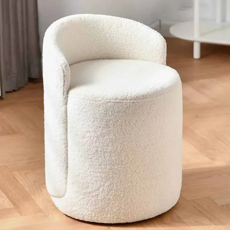 

Nordic Elegant Vanity Stool Designer Arcade Stepping Hallway Pouf Ottoman Bedroom European Taburetes De Bar Home Furniture