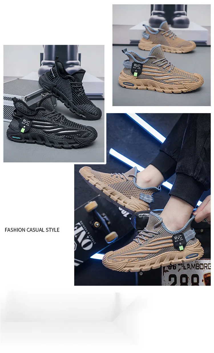 Men Shoes Comfortable Sneakers Breathable Running Shoes For Men Mesh Tenis Sport Shoes Waling Sneakers_voghion.com