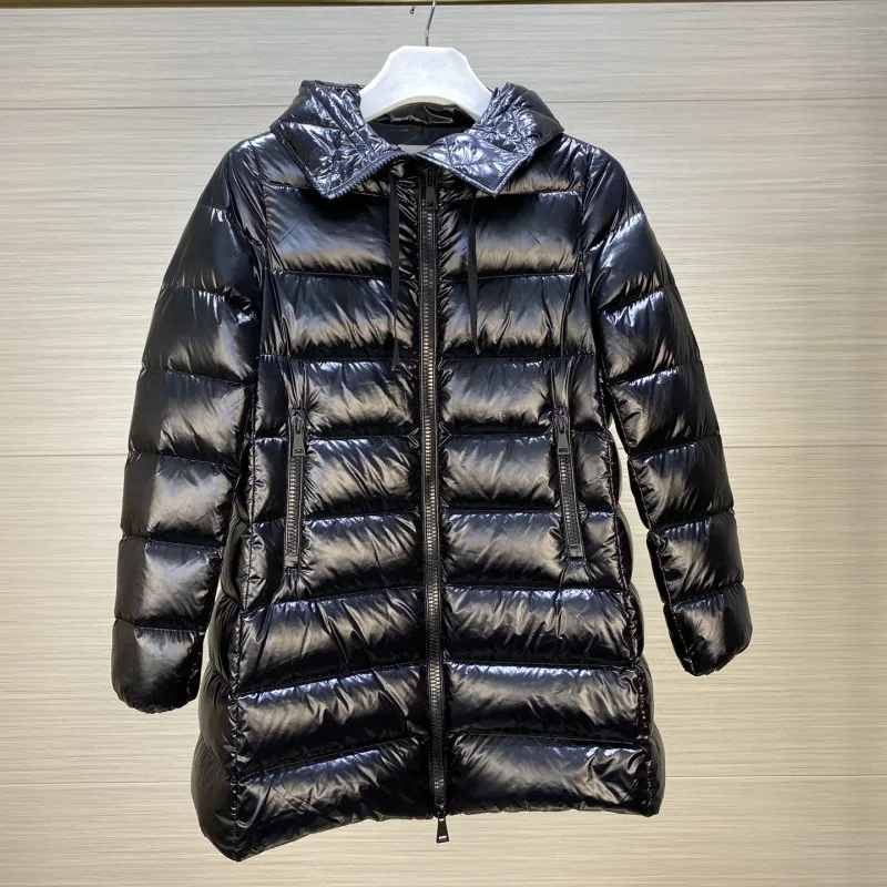 

Women's Clothing High quality A-line design baby style hooded down jacket Winter New 170