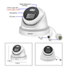 H.265 4K POE CCTV System 8CH 8MP NVR Kit 5MP Metal Indoor Outdoor Color Night Security Audio Camera Video Surveillance Set Xmeye 6