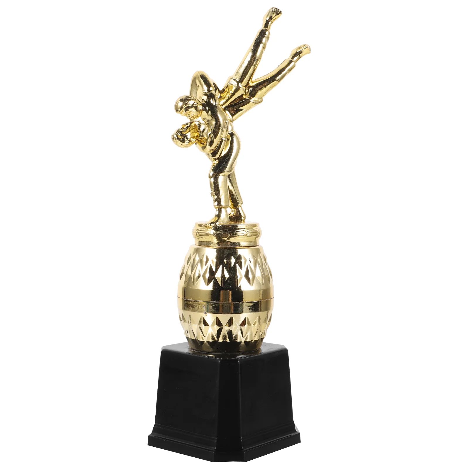 

Wrestling Trophy Award Model for Sports Decor Creative Plastic Children Cup Kindergarten Models