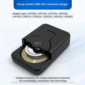 Universal Button Battery Charger 1