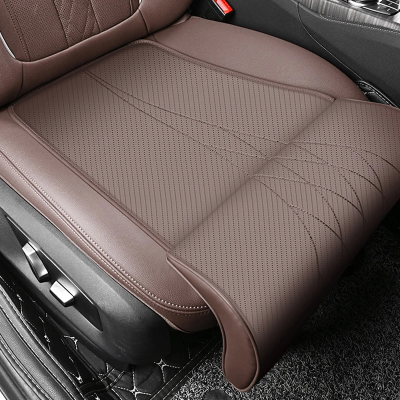 Car Seat Leg Support Extension Mat Universal Leg Support Pillow PU Leather Driver Auto Seat Extender Leg Cushion