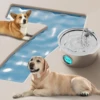 7L/3.2L Stainless Steel Cat Water Fountain,Pet Water Dispenser With Filter,Dog Drinking Fountain For Cats,Ultra Quiet Water Pump 2