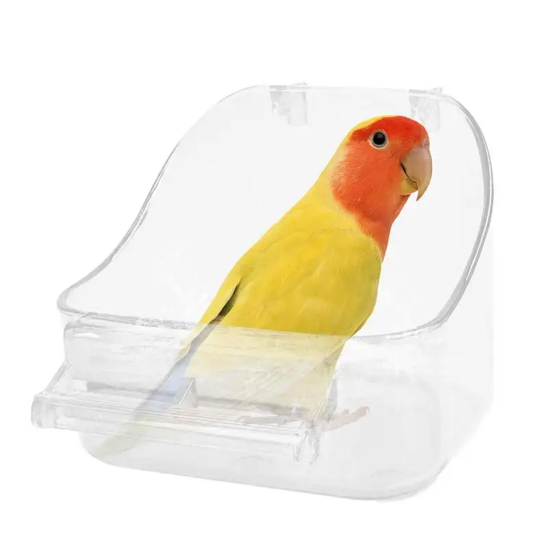 

Ванночка для птиц, попугаев, ванночка, душевая коробка, клетка, бассейн, ванночка для купания для маленьких птиц, Budgerigar, Lovebirds, принадлежности для ванны