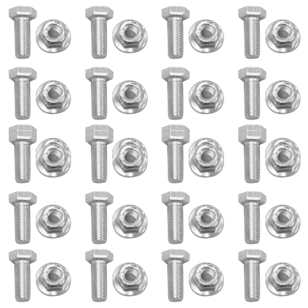 

20pcs For Honda HS1132 HS624 HS828 HS928 HS724 Auger Shear Pins Bolts Nuts Lawn Mower Trimmer Garden Power Tools Accessories
