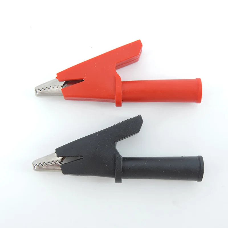 Description Picture 6 of itemCrocodile Alligator Clips With 4mm Socket Banana Jack Test Clamp Wire Clip terminal 30A 2000V