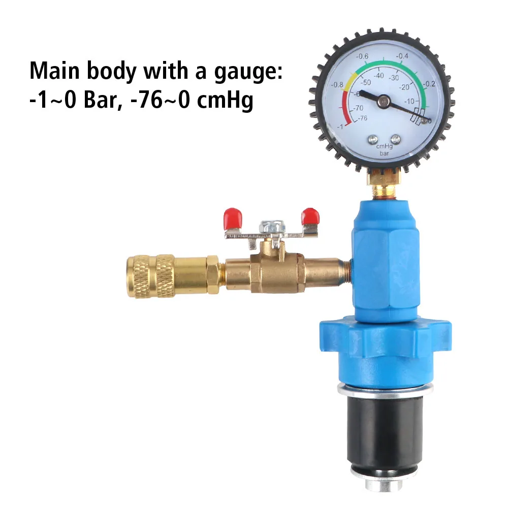 자동차 수리 도구 엔진 냉각 시스템 진공 퍼지 자동차 부동액 교체 물탱크 냉각수 리필 진공형 유니버설