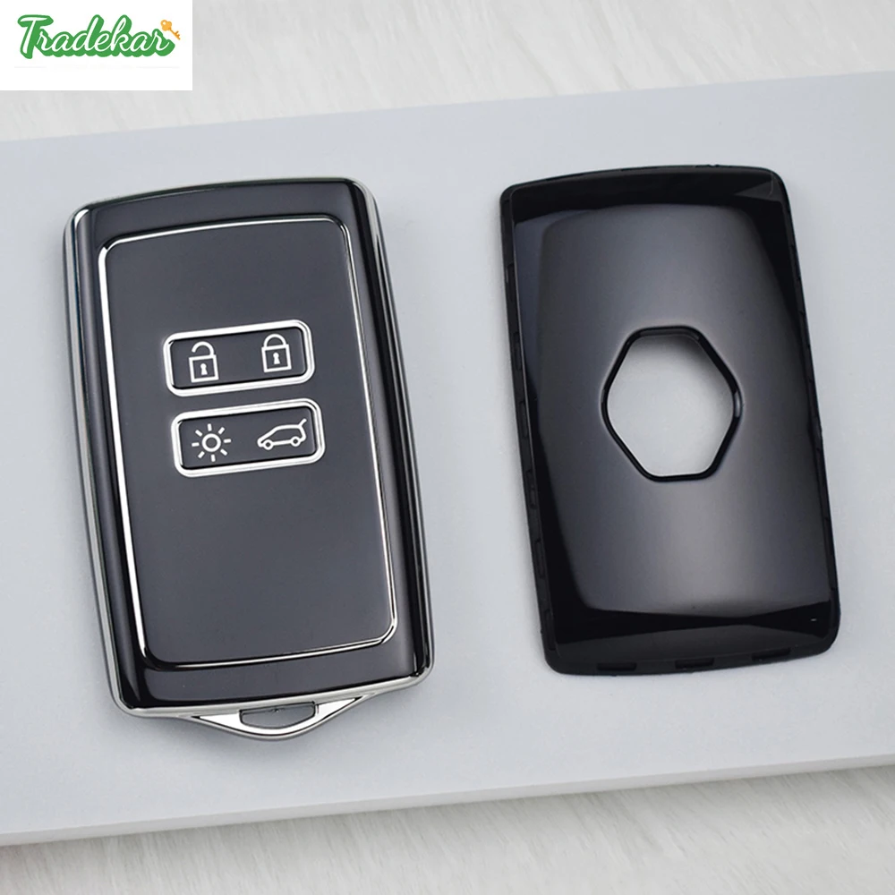 Tpu Key Cover Case Zoe Per Renault Captur Megane Talisman Espace Clio Zoe Koleos Scenic 4 Arkana Dacia Sandero Card Remote