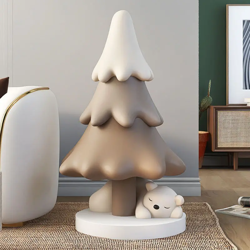 

Modern Creative,Christmas Decoration,Resin Sculpture,Simulation Christmas Tree,Nordic,Living Room,Home Decor,Large Size Statue