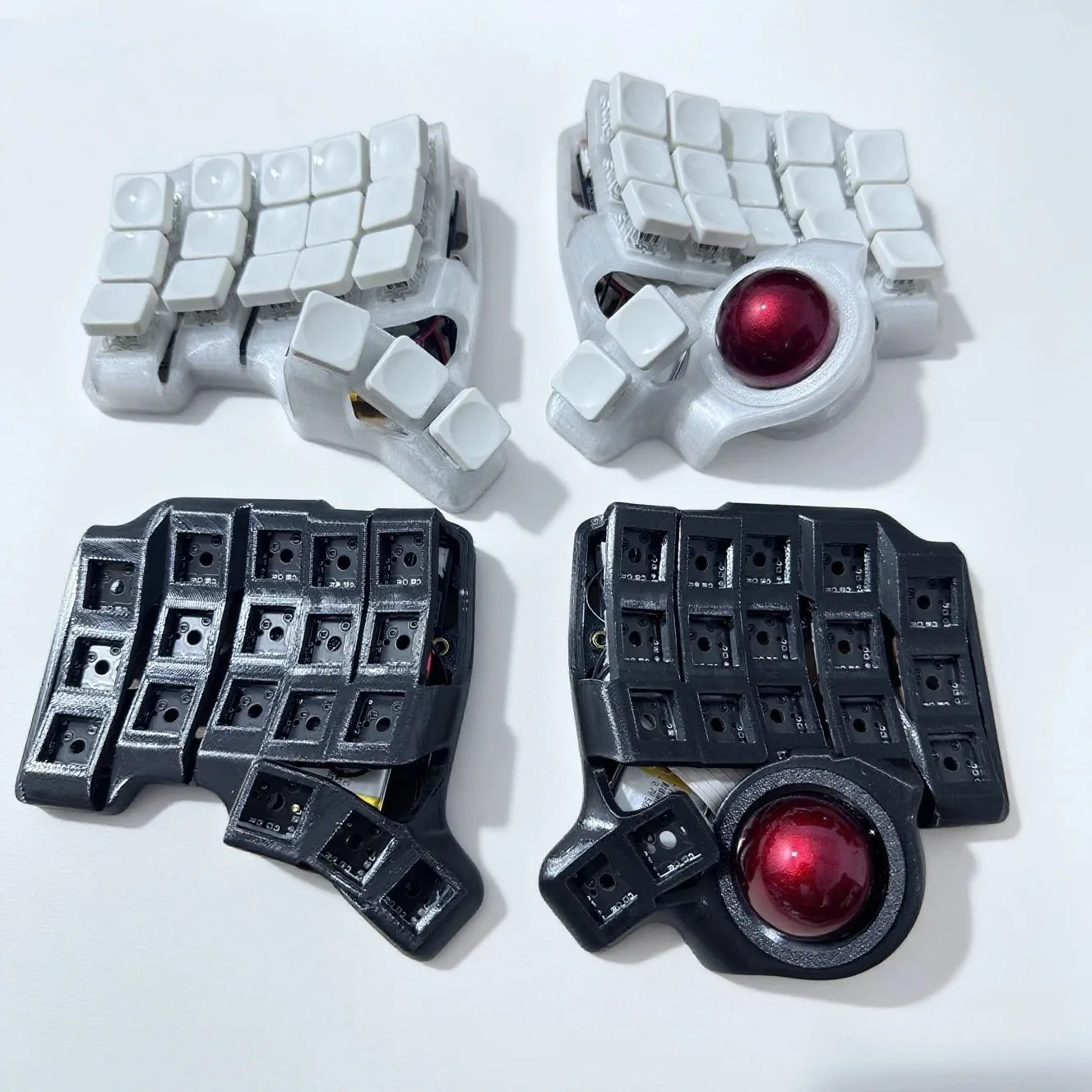 Charybdis Nano Curved Split Keyboard Kit 3x5 Custom