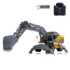 RTR LESU ET30H RC Hydraulic Excavator 1/14 Remote Control Wheeled Digger Vehicle Metal Heavy Duty Machine Light System Model Toy 1