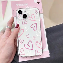 Love Heart Design Phone Case Cover for Redmi Note 12 4G (S22703)